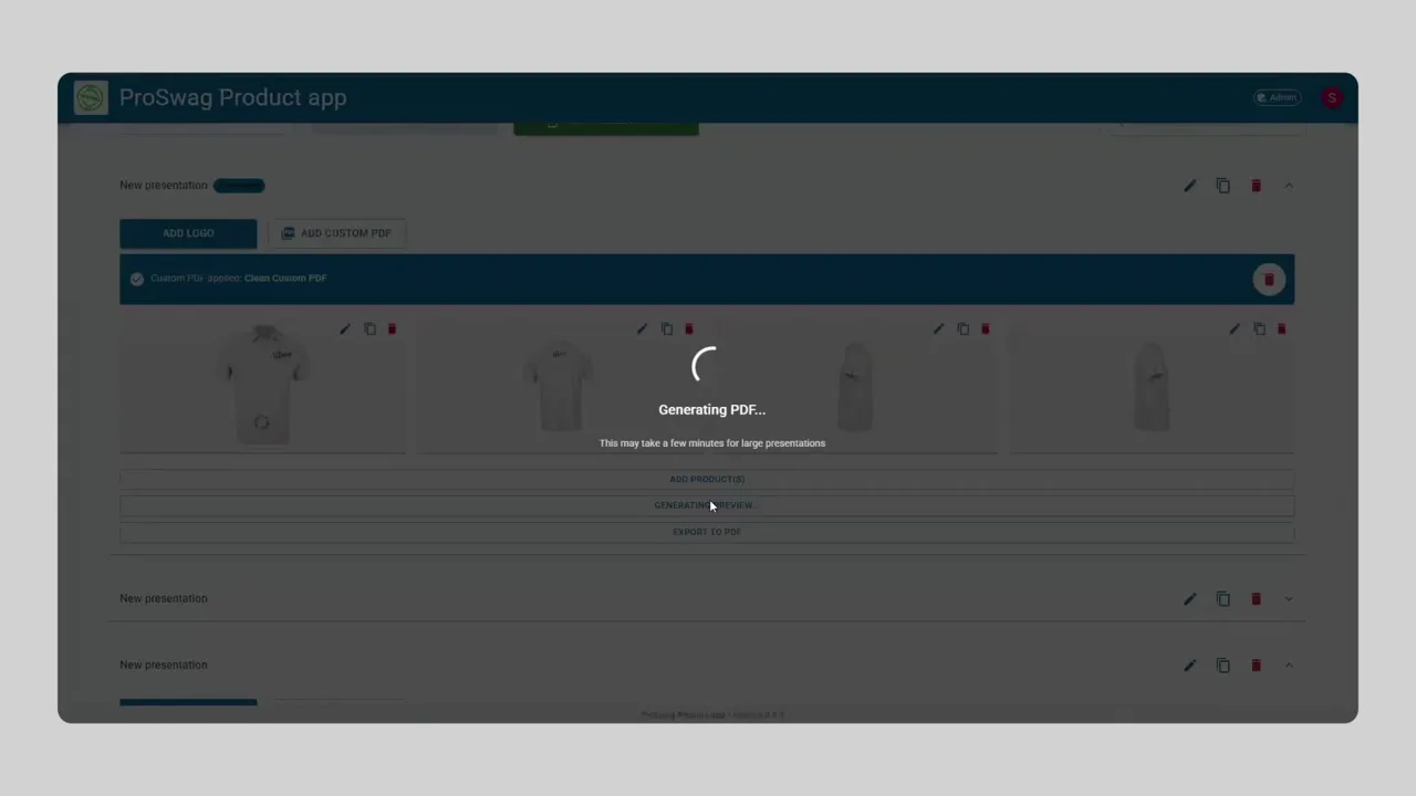Product Visualization AI demo: From product photo to client-ready deck in minutes.